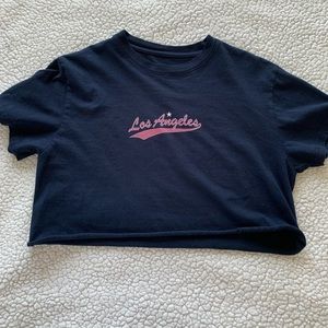 Brandy Melville Los Angeles Crop Top